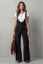 Valnera – Western fringe detail – Flared overalls