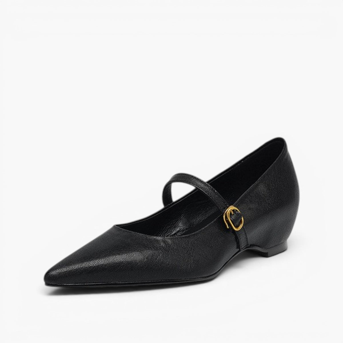 Veloria Lambskin Leather Mary Janes