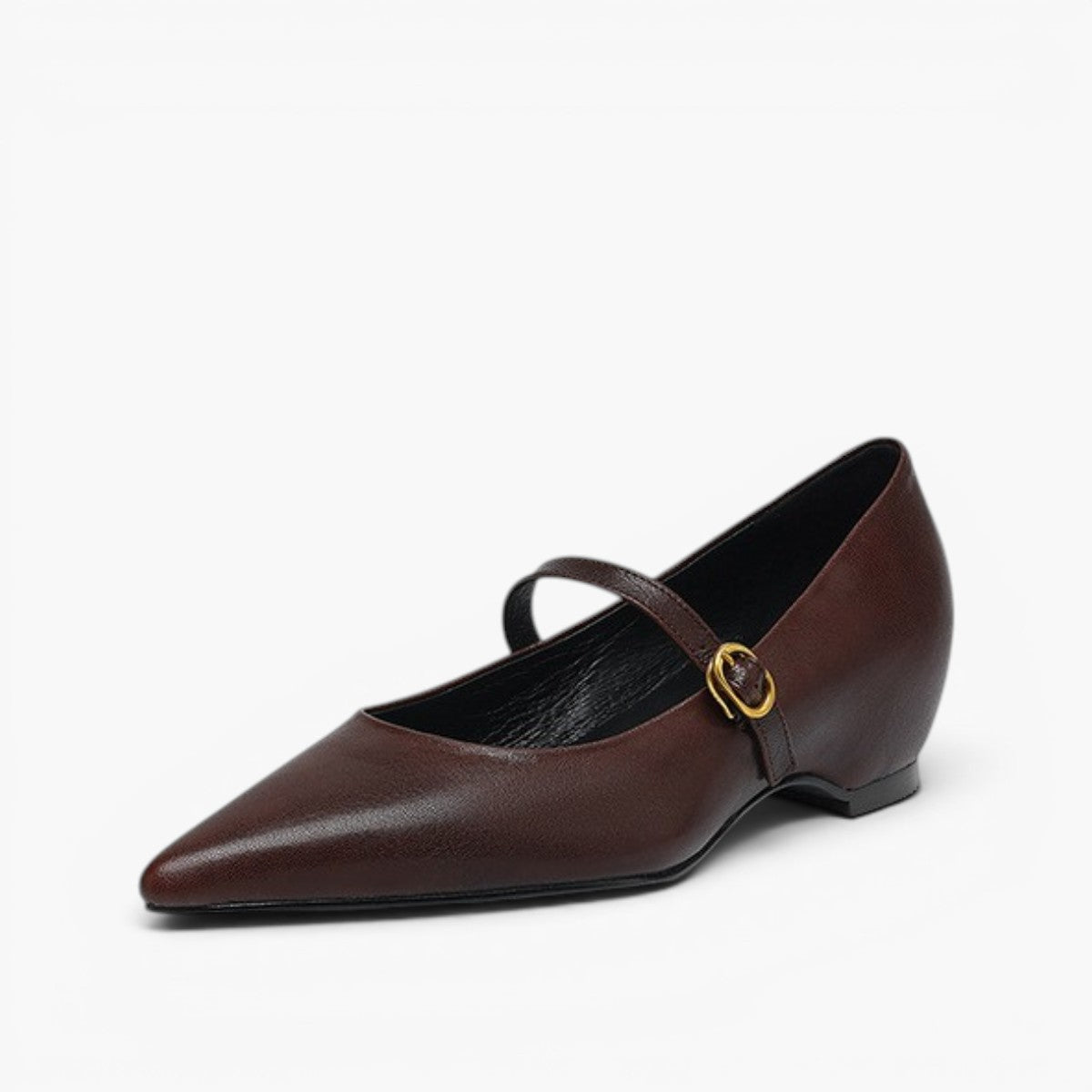 Veloria Lambskin Leather Mary Janes