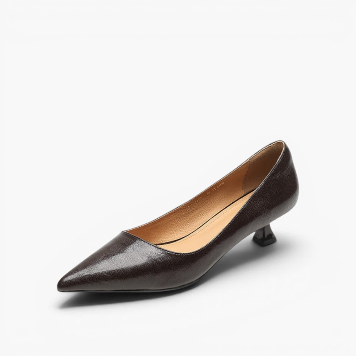 Verrine Leather Low Pumps