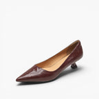Verrine Leather Low Pumps