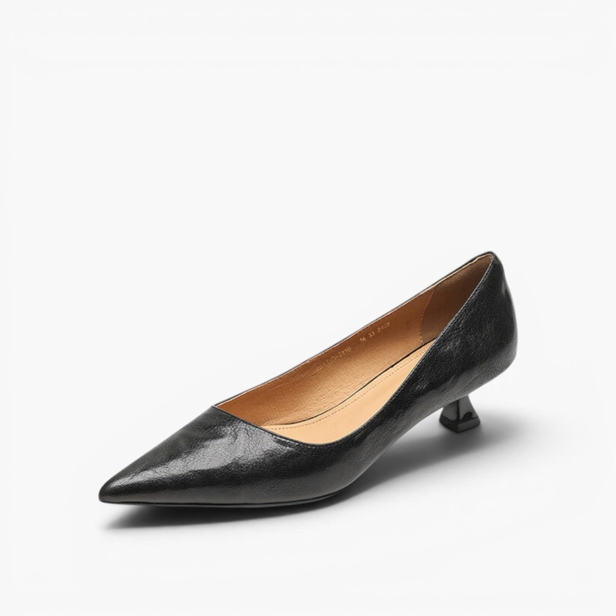 Verrine Leather Low Pumps