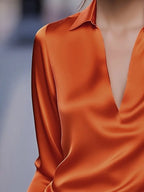 Premium V-Neck Blouse