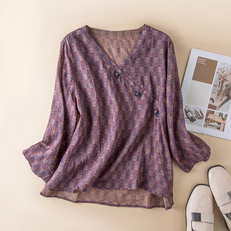 Button Front Relaxed Shirt