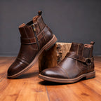 Alaric | men's Fall Low-Cut Brown Boots