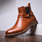 Alaric | men's Fall Low-Cut Brown Boots