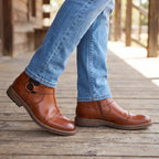Alaric | men's Fall Low-Cut Brown Boots