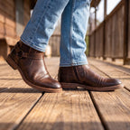 Alaric | men's Fall Low-Cut Brown Boots