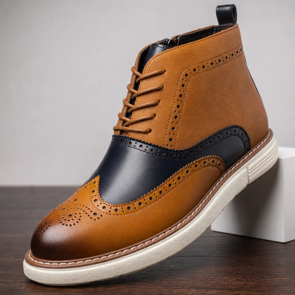 Aldwin | Men's Leather Ankle Boots