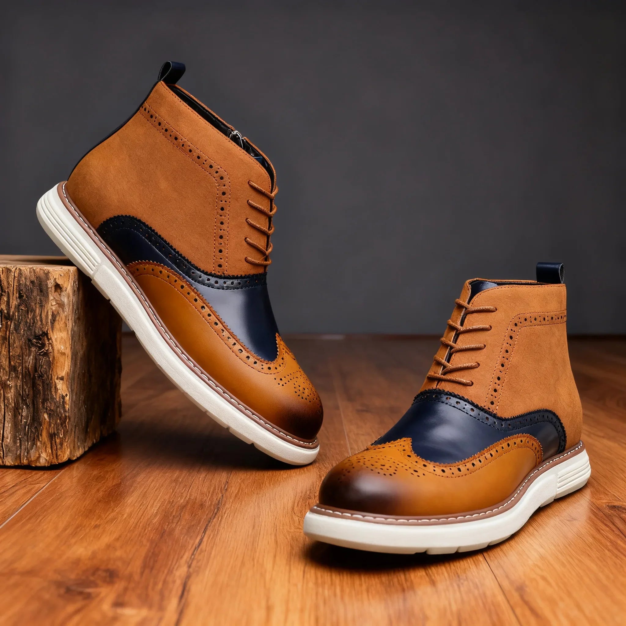 Aldwin | Men's Leather Ankle Boots