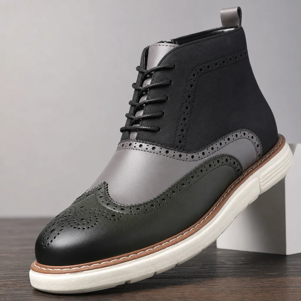 Aldwin | Men's Leather Ankle Boots