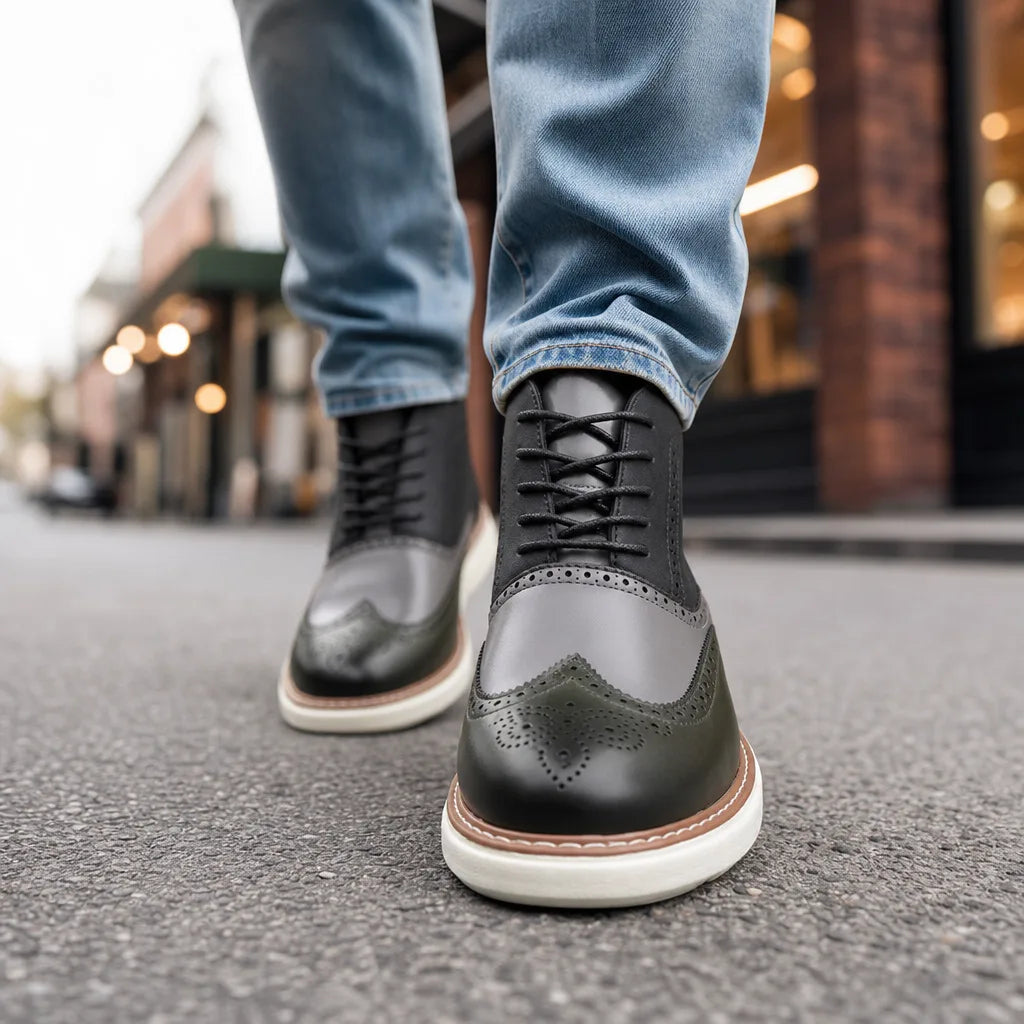 Aldwin | Men's Leather Ankle Boots