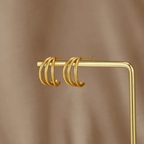 Anaya Triple Hoop Earrings
