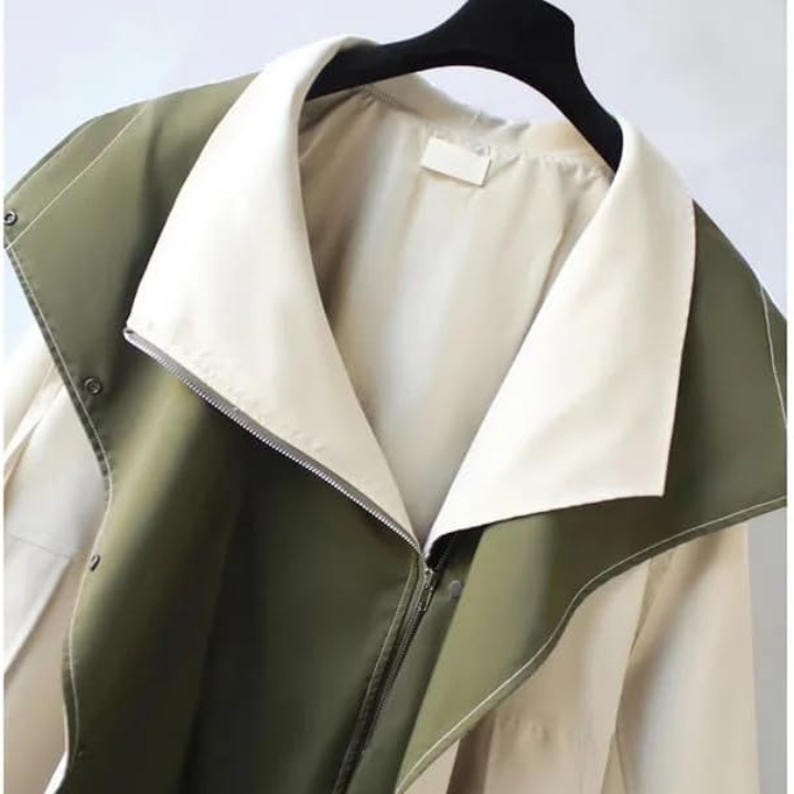 Women's Oversized Hooded Windbreaker Jacket