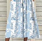 Women's Floral Print Midi Dress with Jacket Set