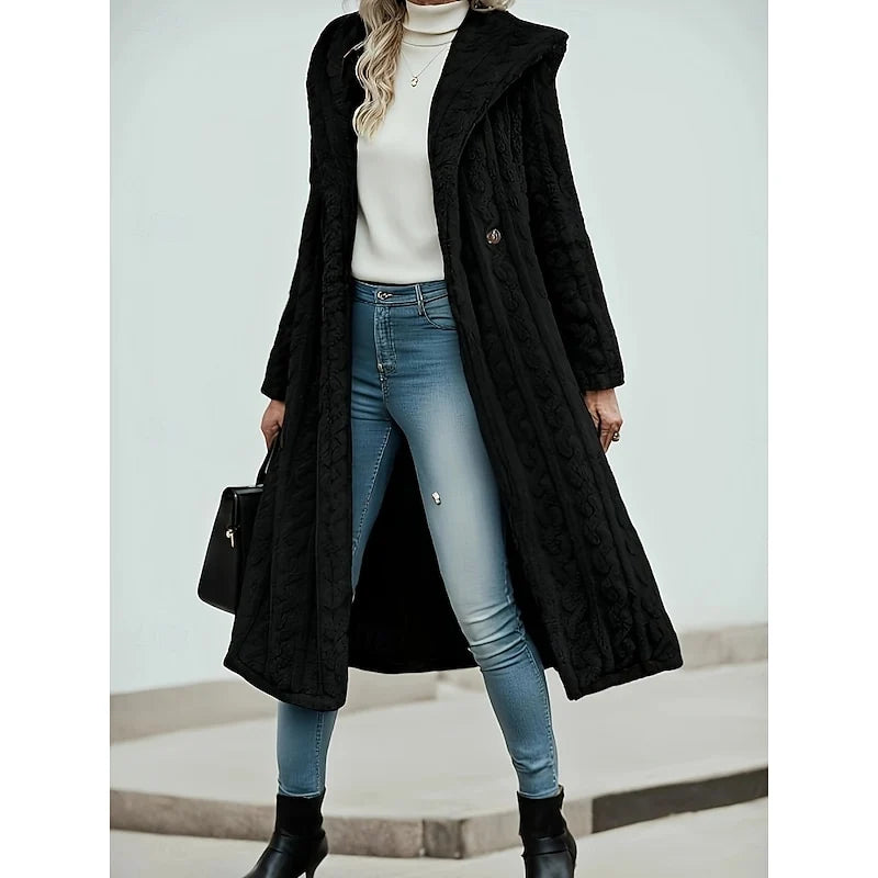 Georgina | Hooded Longline Coat
