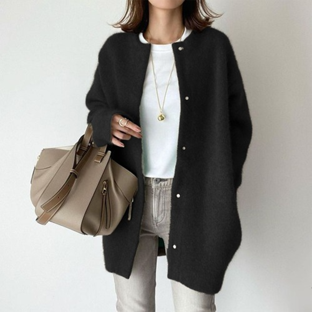 Women's Long Sleeve Open Front Cardigan