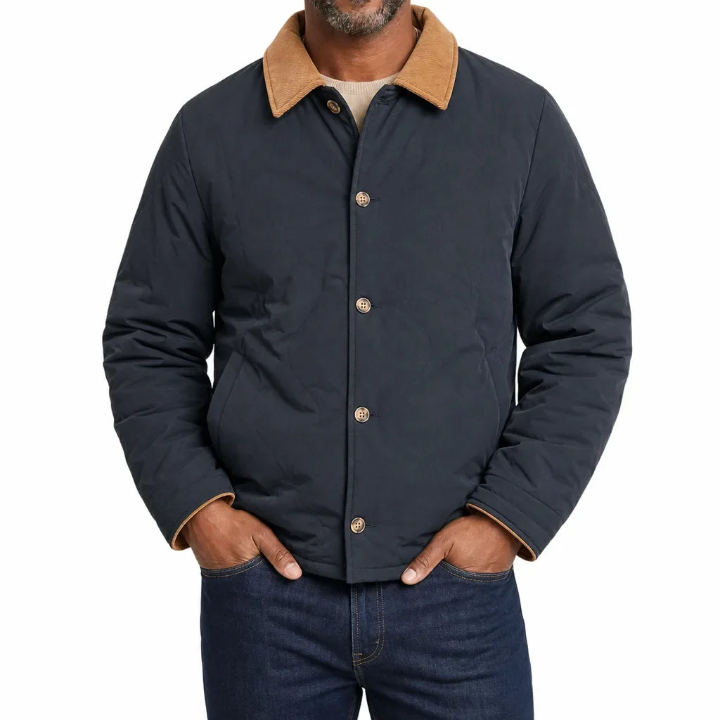 Beckett | Men's Quilted Collar Jacket