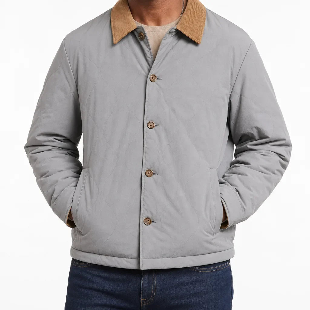 Beckett | Men's Quilted Collar Jacket