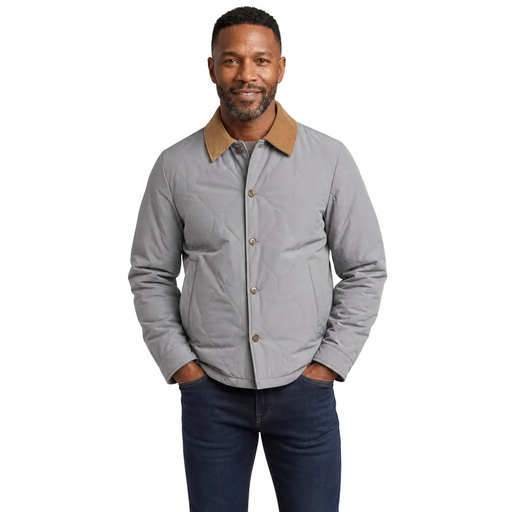 Beckett | Men's Quilted Collar Jacket