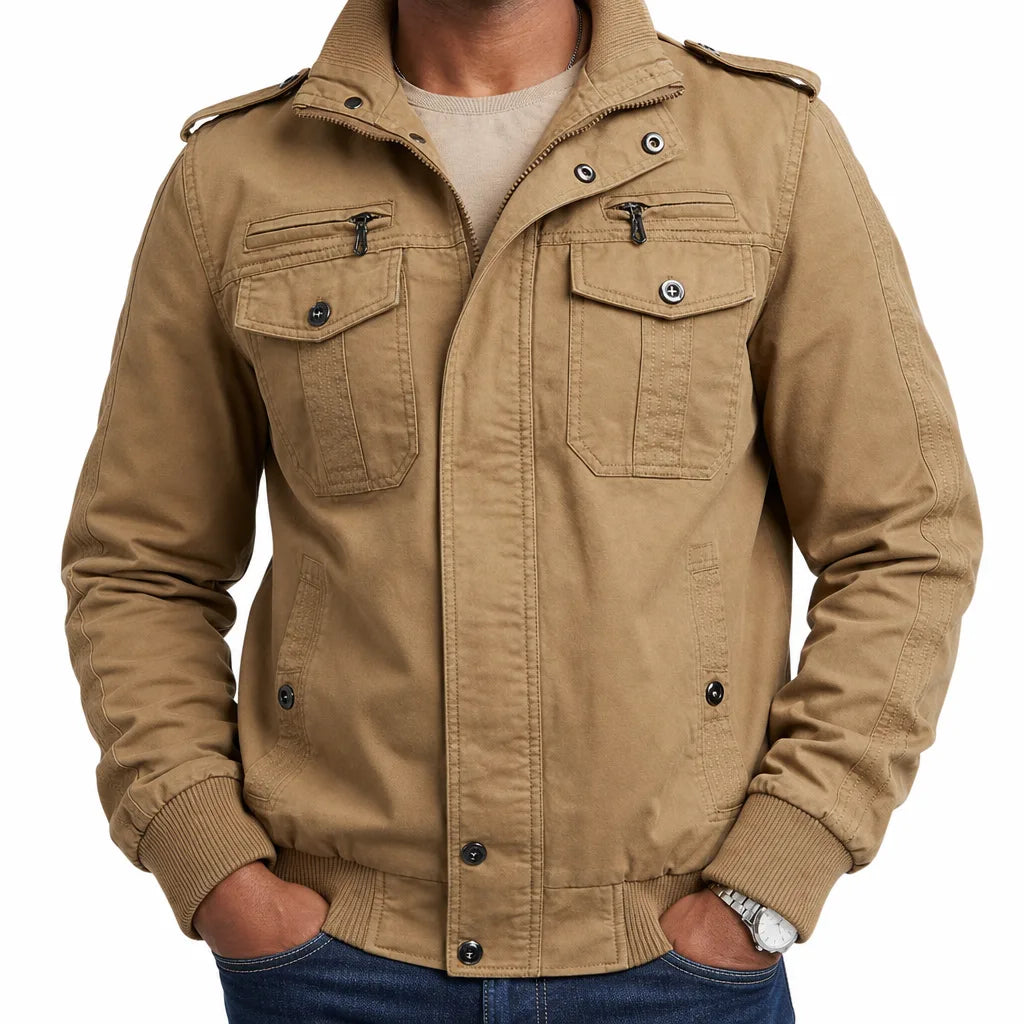 Boone | Men's Fall Bomber Jacket