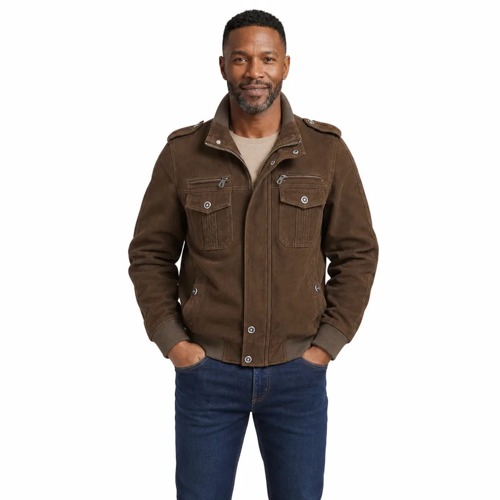 Boone | Men's Fall Bomber Jacket