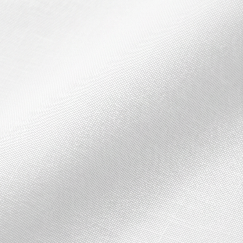 Women's White Oversized Button-Down Blouse