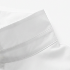 Women's White Oversized Button-Down Blouse
