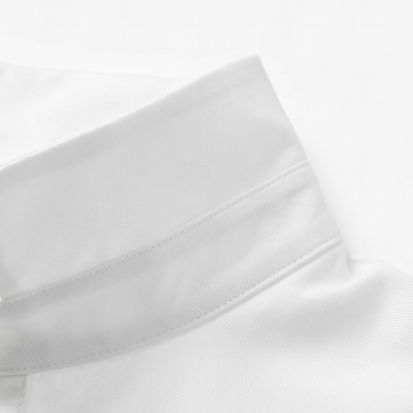 Women's White Oversized Button-Down Blouse