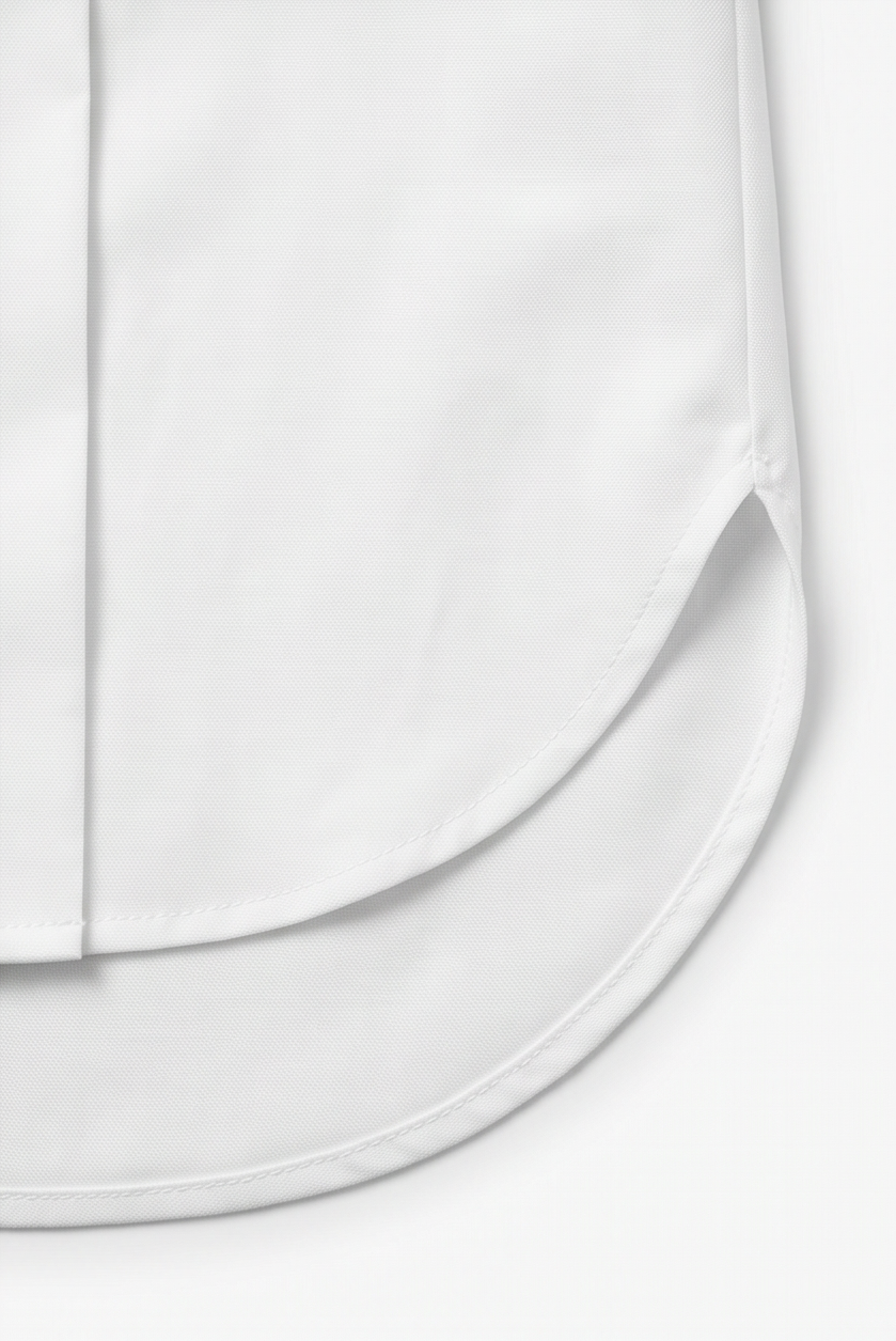 Women's White Oversized Button-Down Blouse