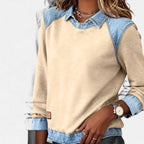 Women's Collared Long Sleeve Sweater