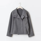 Women's Double Breasted Stand Collar Coat