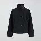 Women's Double Breasted Stand Collar Coat