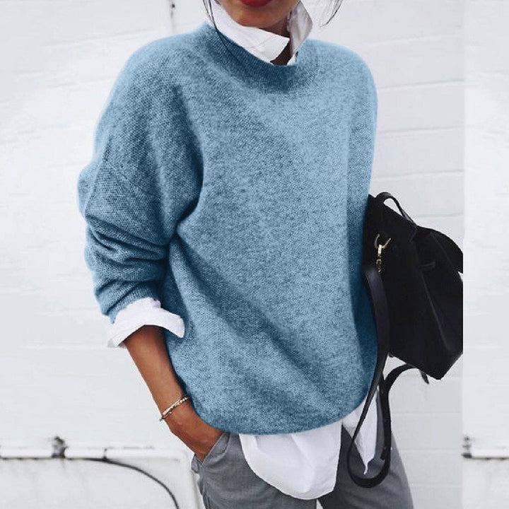 Women's Oversized Round Neck Sweater