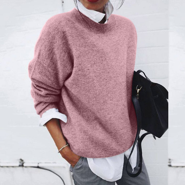 Women's Oversized Round Neck Sweater