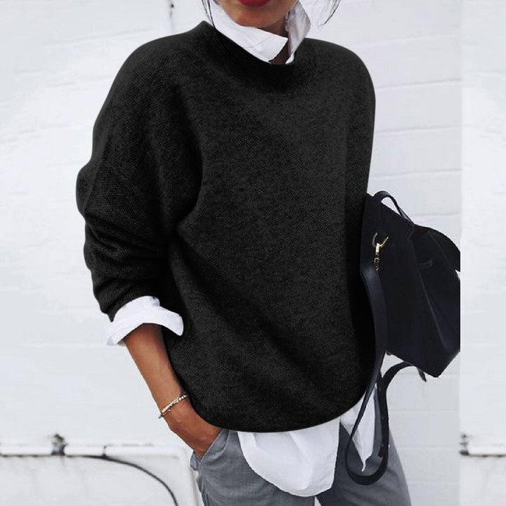 Women's Oversized Round Neck Sweater