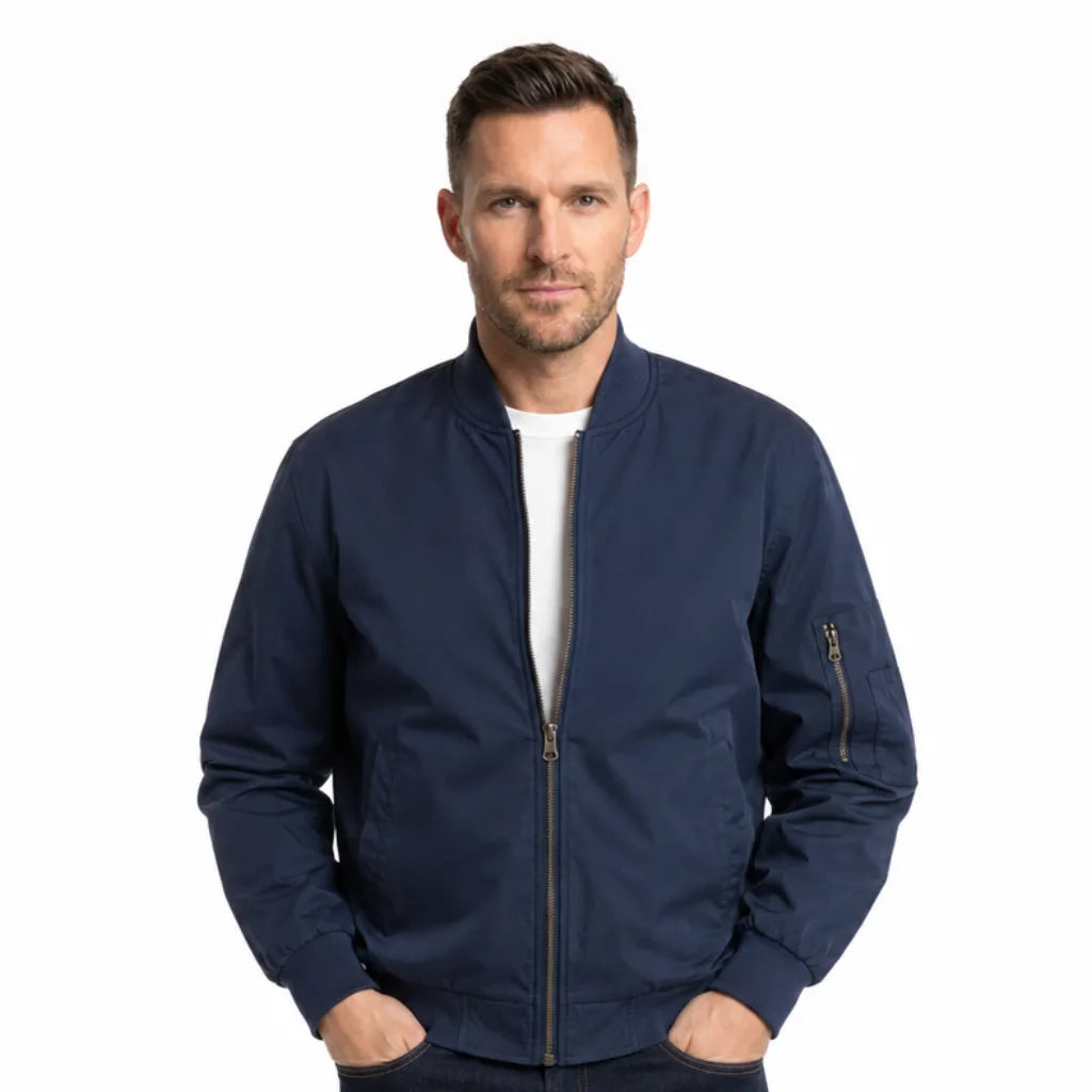 Burke | Men's Zip Bomber Jacket