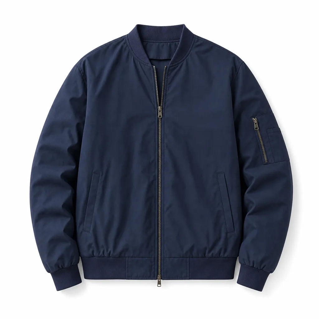 Burke | Men's Zip Bomber Jacket