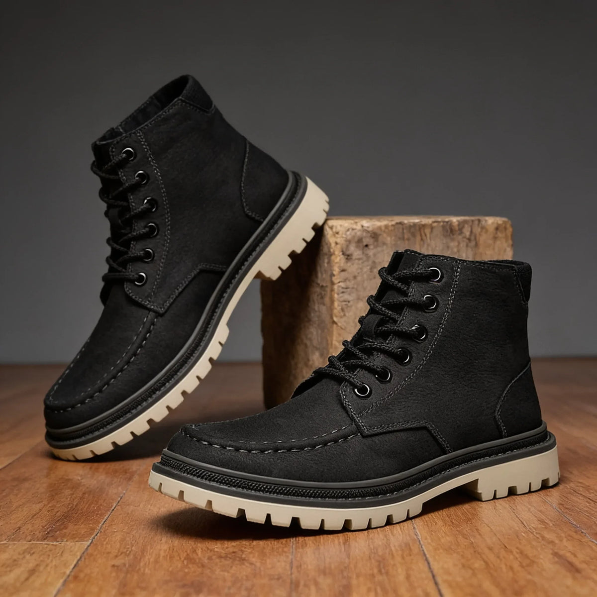 Men's Leather Work Boots