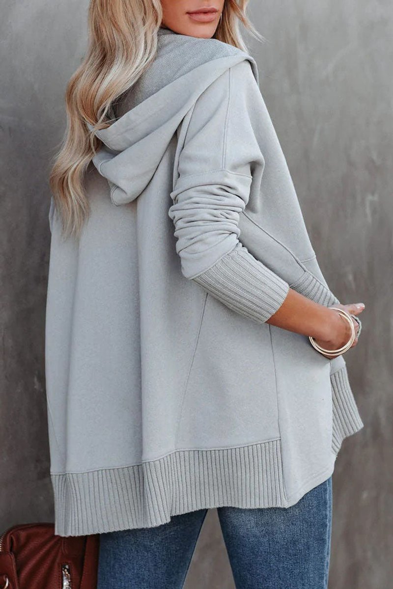 Women's Oversized Long Sleeve Hoodie Pullover