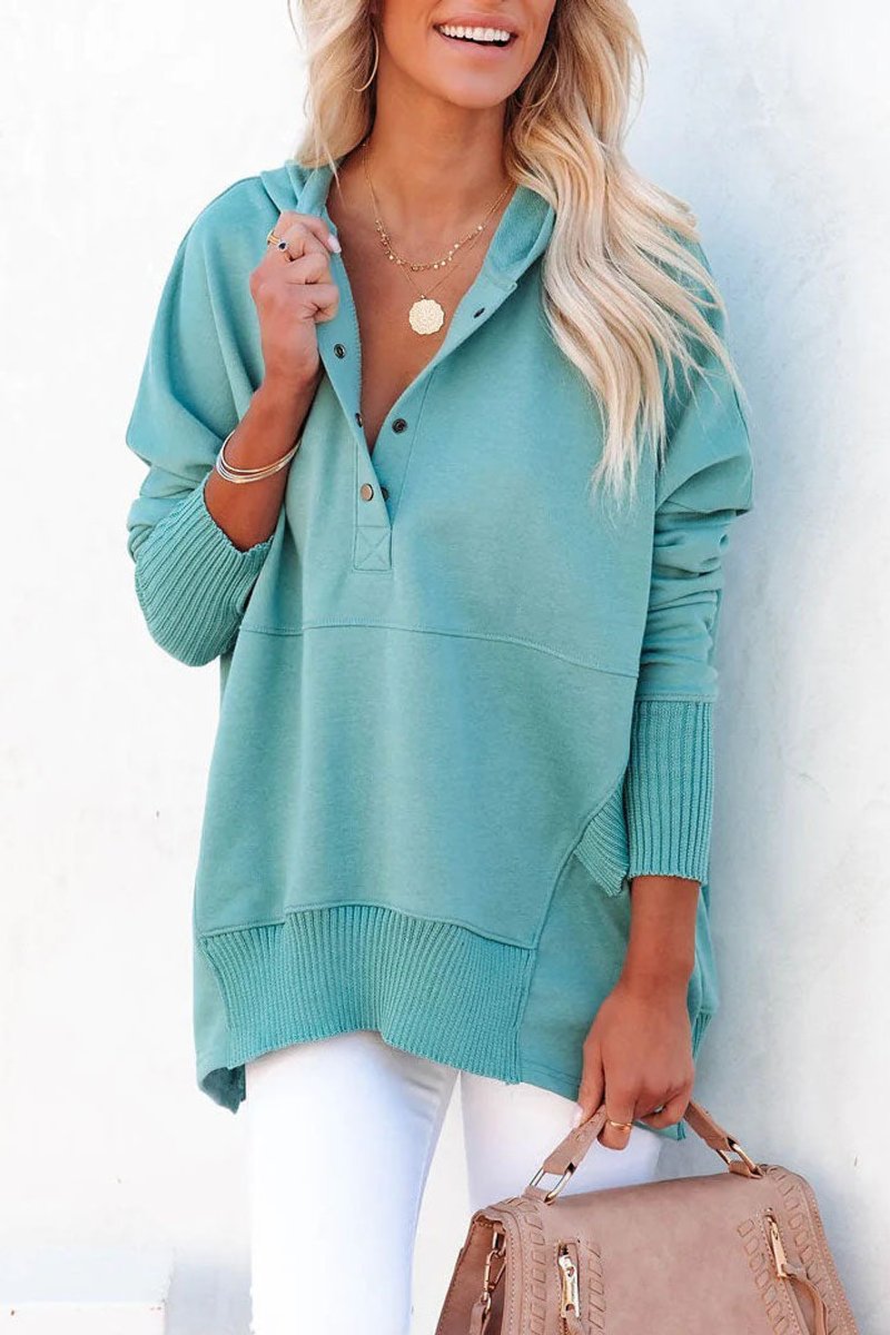 Women's Oversized Long Sleeve Hoodie Pullover