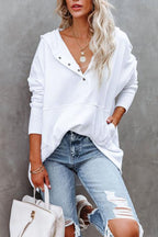 Women's Oversized Long Sleeve Hoodie Pullover
