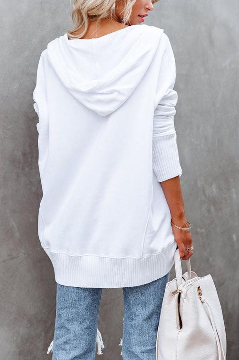 Women's Oversized Long Sleeve Hoodie Pullover