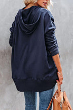 Women's Oversized Long Sleeve Hoodie Pullover