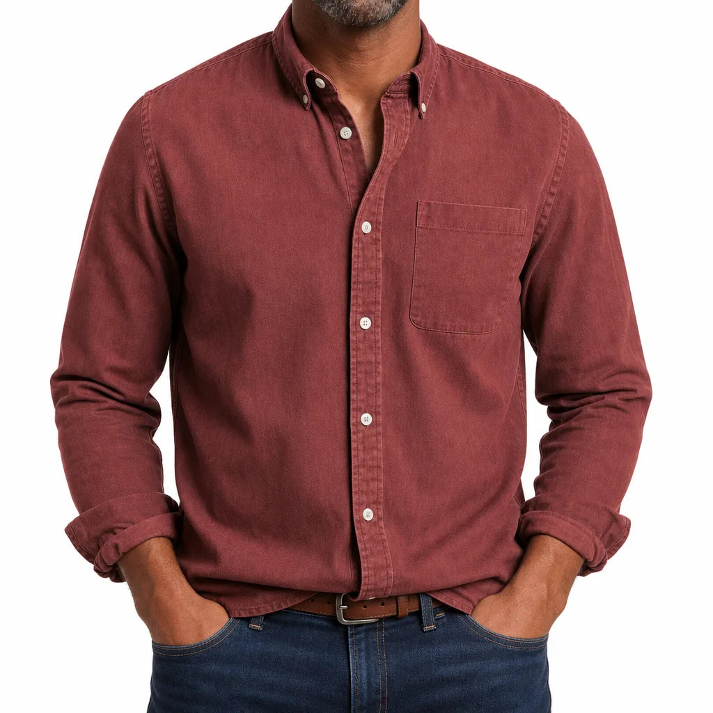 Callum | Men's Long Sleeve Casual Shirt