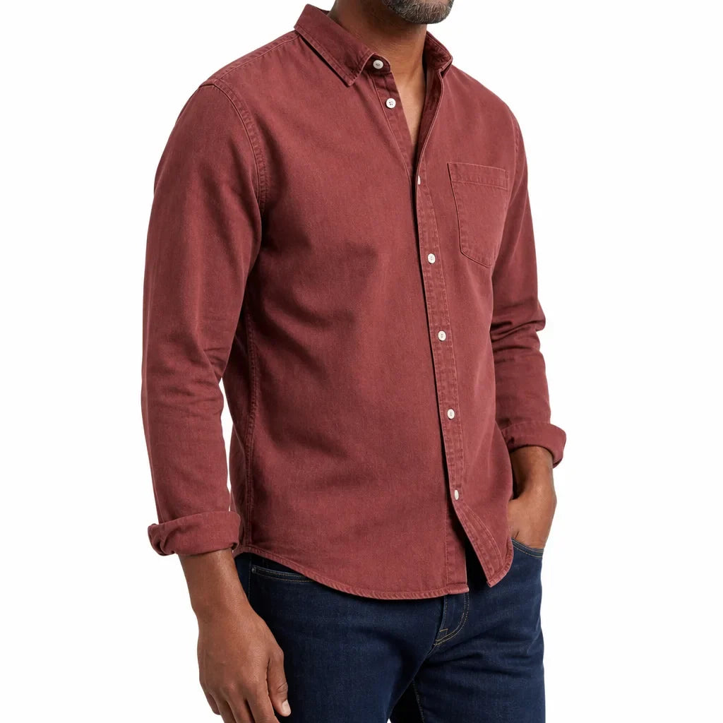 Callum | Men's Long Sleeve Casual Shirt
