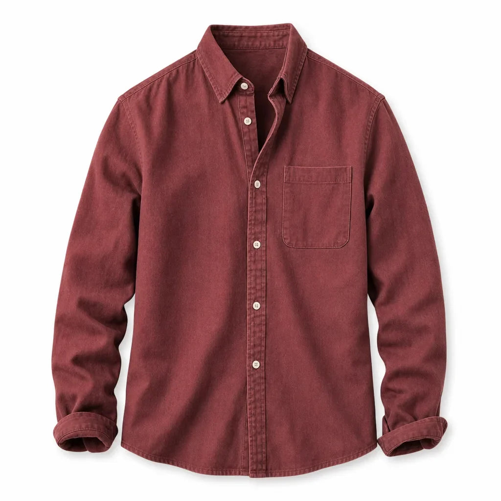Callum | Men's Long Sleeve Casual Shirt