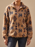 Camel Aztec Sherpa Bomber
