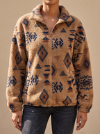 Camel Aztec Sherpa Bomber