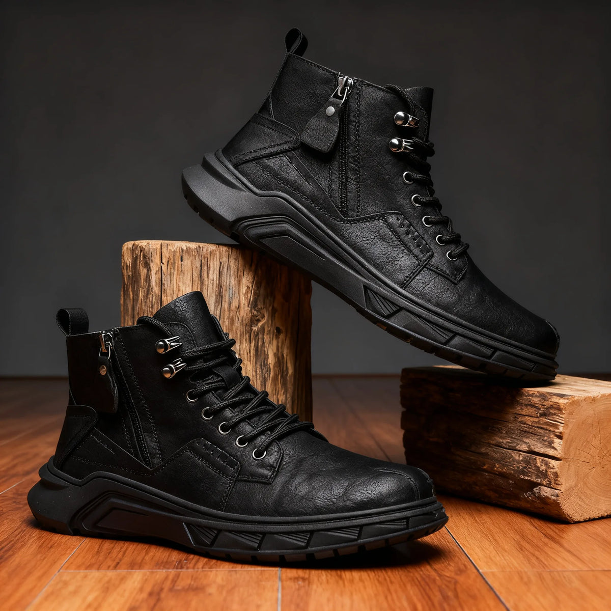 Men's Leather Hiking Boots